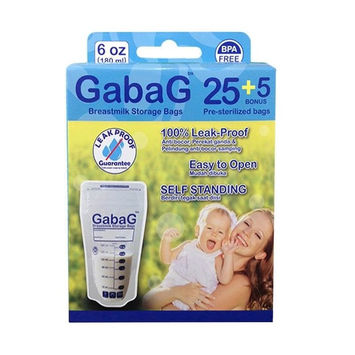 Gabag Breastmlk Storage Bags 180ml