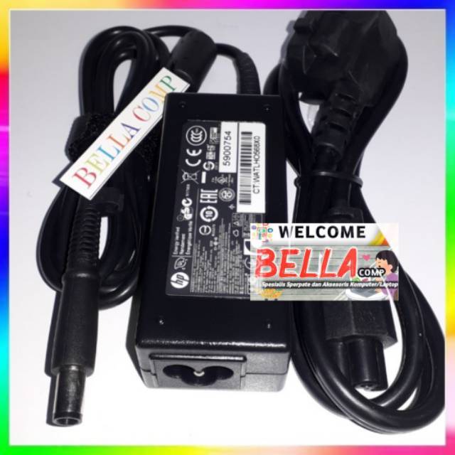 Adaptor charger Hp/charger hp Compaq/Hp elitebook 19.5V 2.31A DC. 7.4x5.0mm ( Jarum )