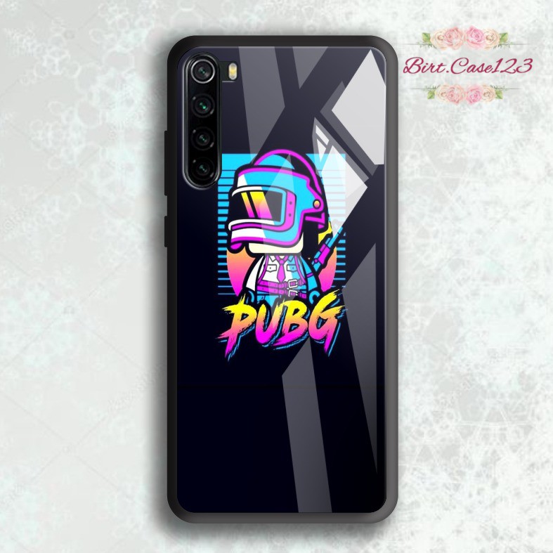 back case glass PUBG Oppo A3s A1k A5 A9 2020 A7 F9 A5s A31 A52 A53 A92 A37 A57 A59 A71 A83 BC4066