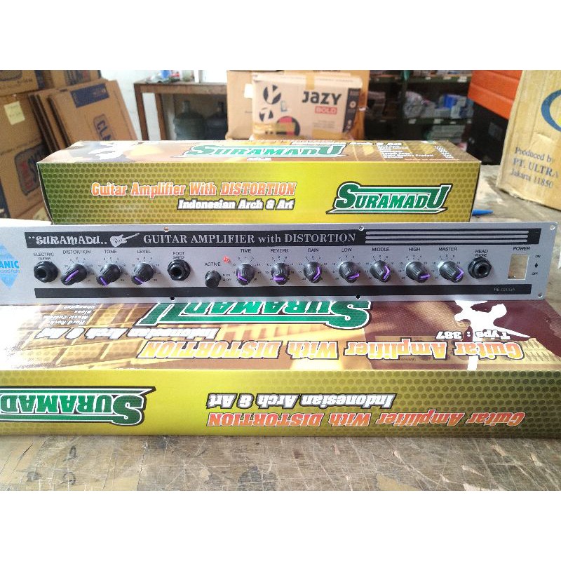 Kit amplifier gitar distorsi distortion suramadu ( 387 )