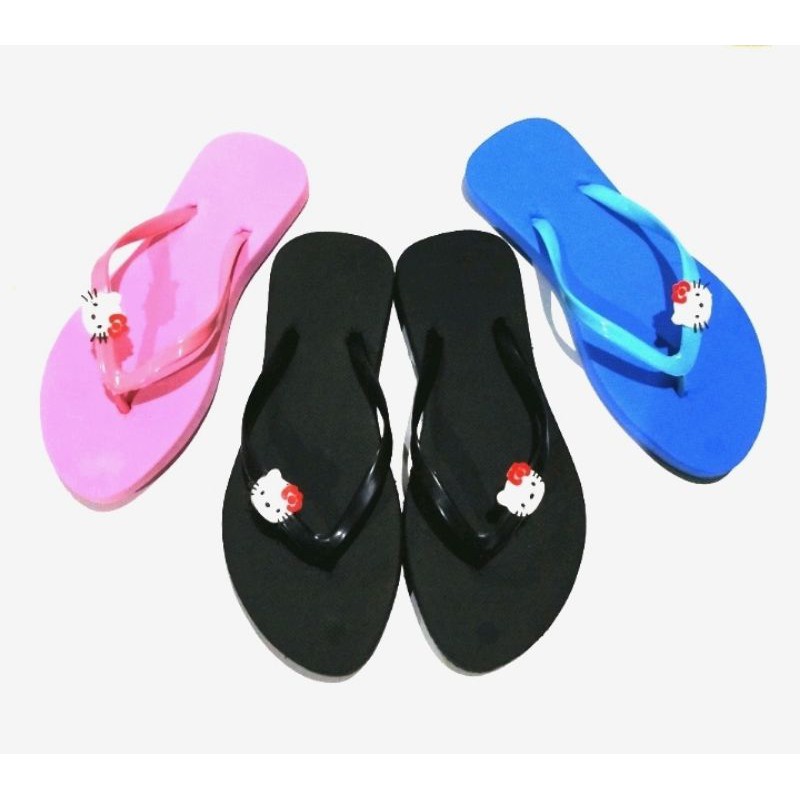 SANDAL JEPIT WANITA HLO KITY POLOS KECIL MK07