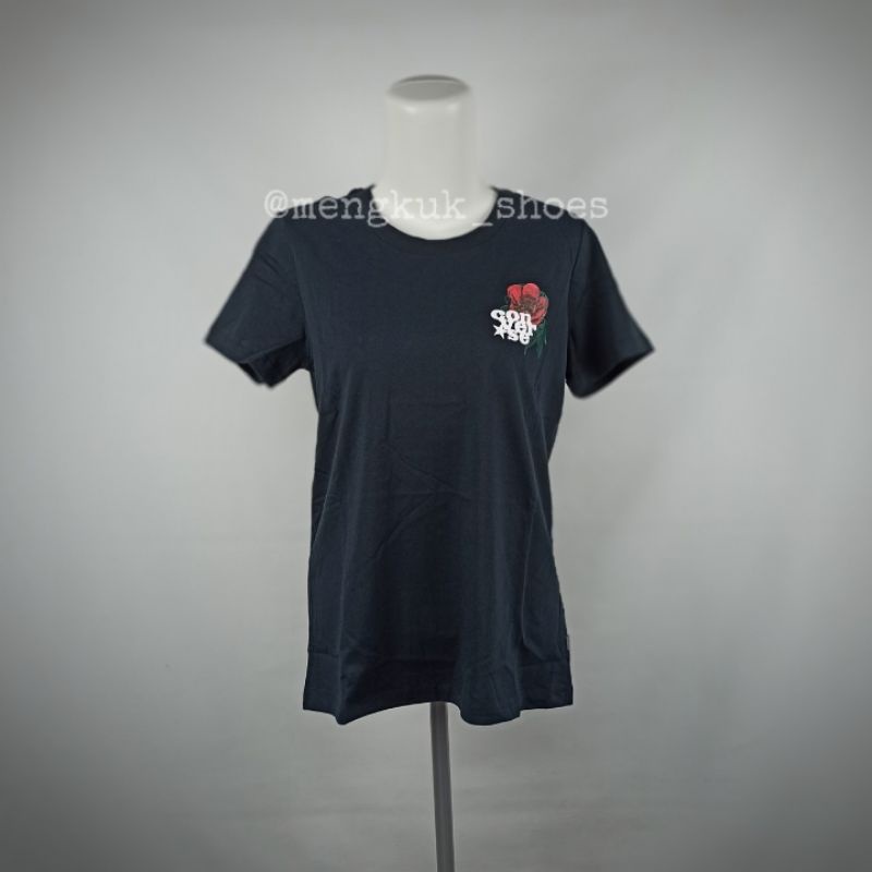 Kaos Converse Women T Shirt Romance Classic Original 100% - KAOS CONVERSE SALE