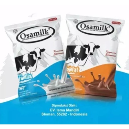 

Osamilk - Susu Pengemuk Badan - Rasa Coklat - Rasa Vanilla