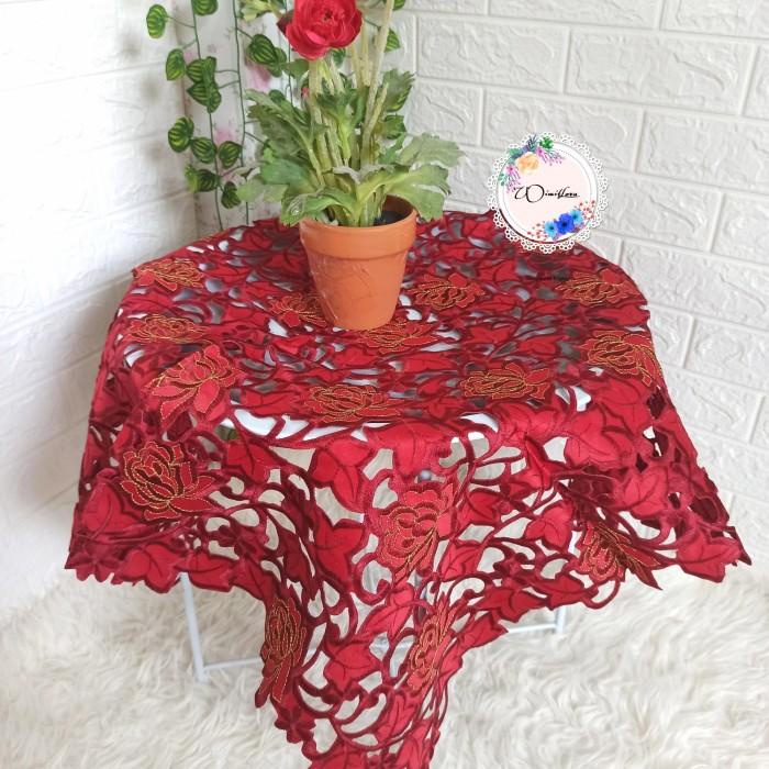 Taplak Meja Tamu Kotak Import / Taplak Meja Tamu Betawi / Taplak Kotak