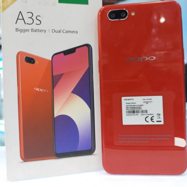 Oppo A3s Ram 3 Rom 32GB ( SECOND )