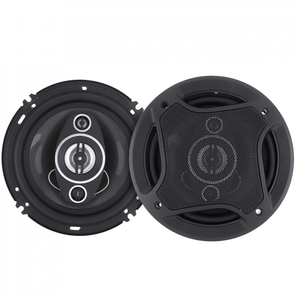 PCINENER Speaker Subwoofer Mobil 6 Inch Hi Fi 500W 2 PCS TS1672 HITAM