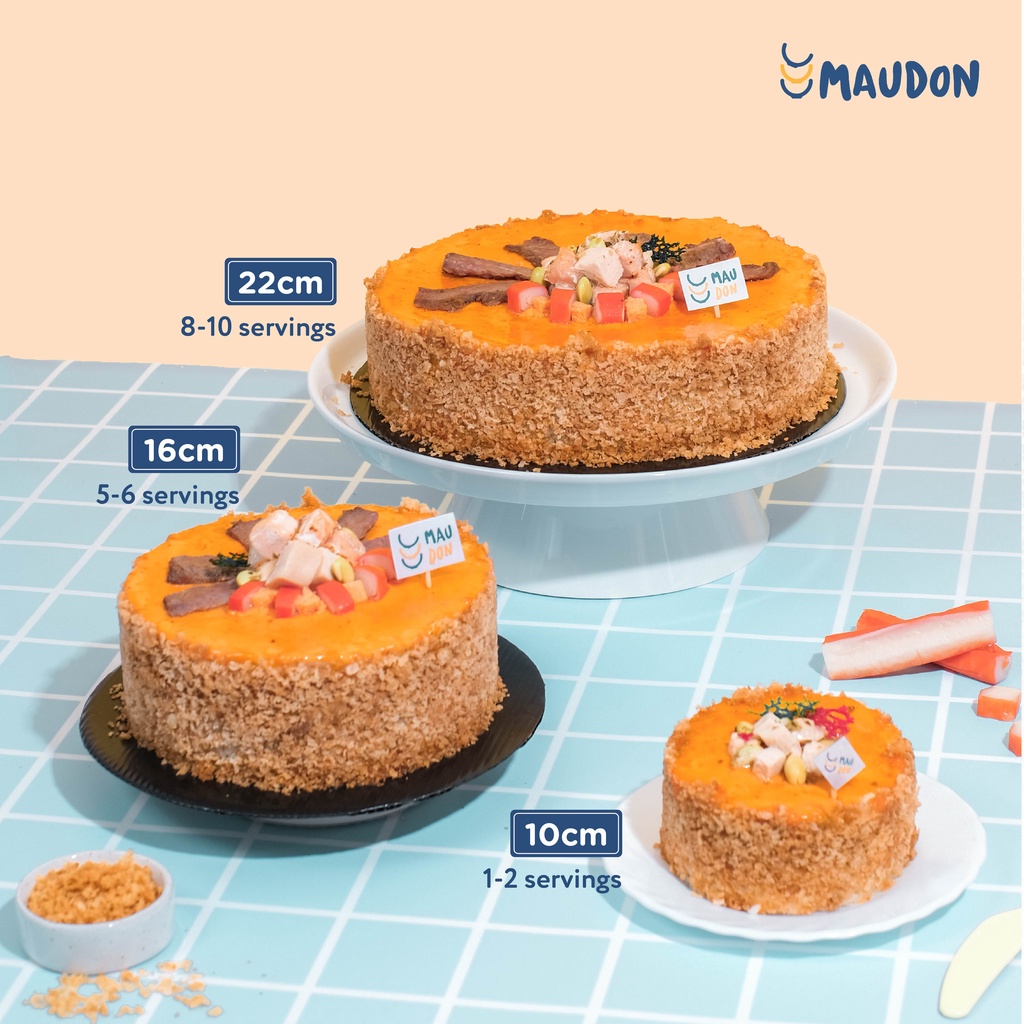 MENTAI CAKE MAUDON | KUE ULTAH | BIRTHDAY CAKE