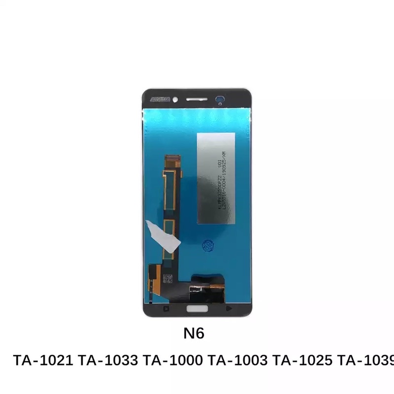 LCD TOUCHSCREEN NOKIA 6 / MICROSOFT 6 / TA1000 / TA1003 / TA1025 / TA1021 / TA1039 - ORI COMPLETE