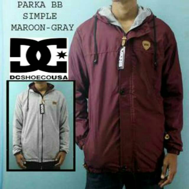Jaket dc parka bb simple