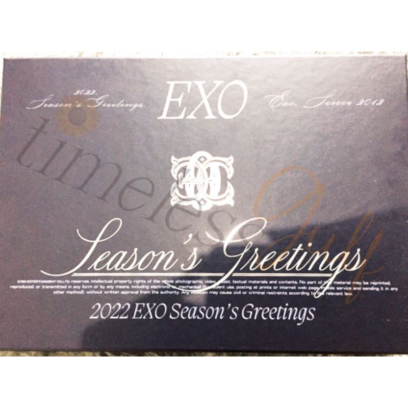 Season Greetings EXO 2022 FULLSET