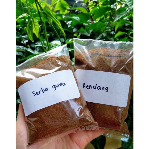 

Bumbu rendang minang bumbu padang