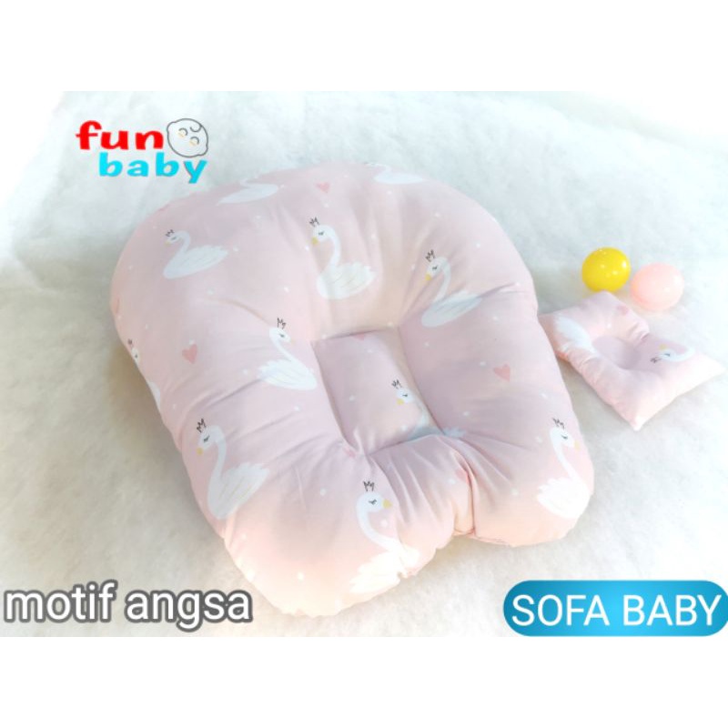 (kualitas SULTAN) sofa bayi kasur bayi premium isi silicon HTH high grade free tas