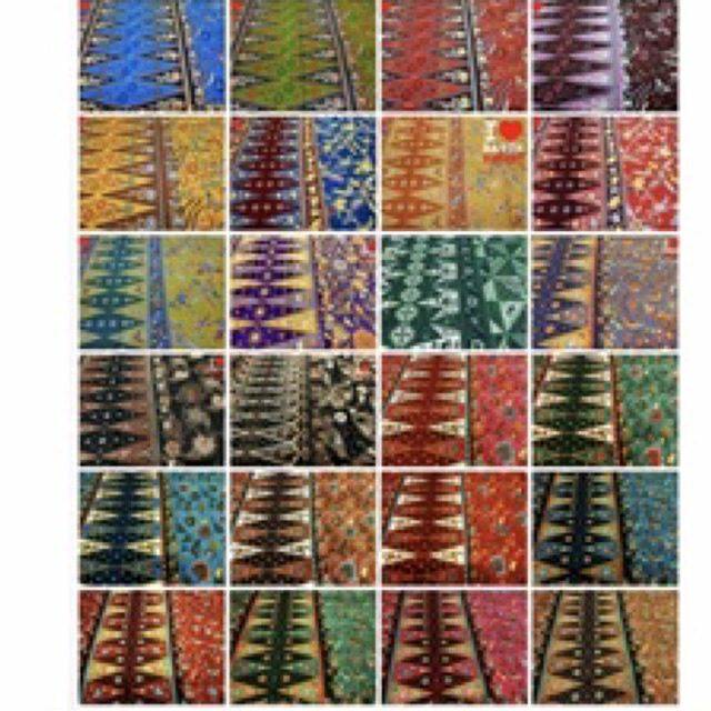 Kain sarung batik cap cent