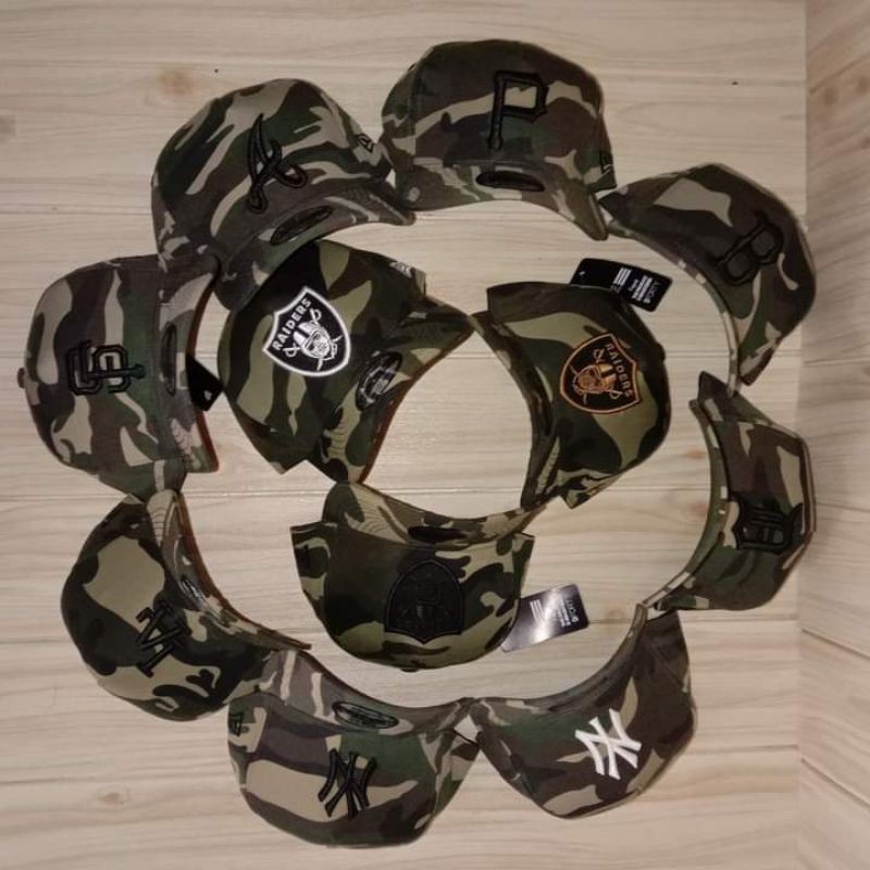 Topi baseball army loreng premium quality hat new era army