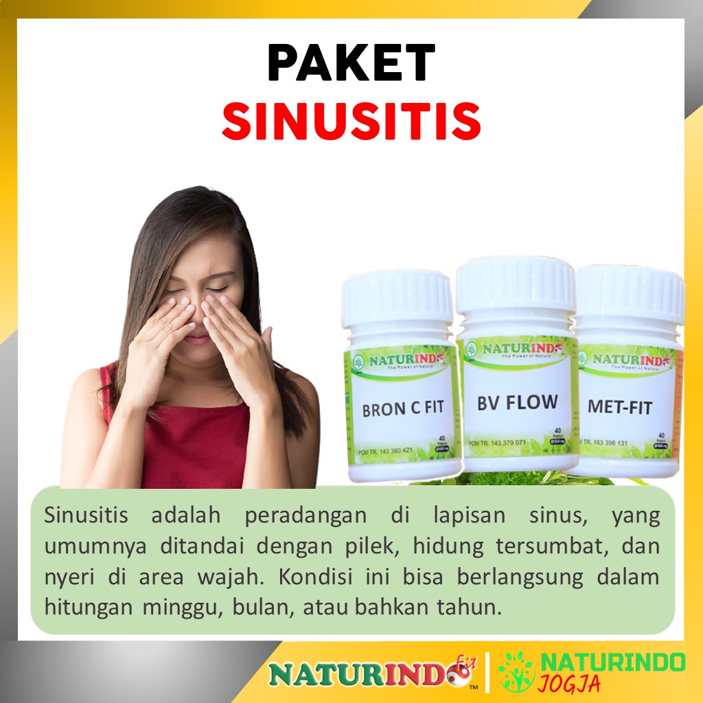 Obat Sesak Nafas Batuk Kering Berdahak Batuk Berlendir Alergi Dingin Debu Sinusitis Rhinitis Amandel Menaun Obat Asma Obat TBC Bronkitis Obat Jamu Herbal Sesak Nafas Obat Gangguan Pernafasan Alergi Debu Obat Gurah Paru Paru Bron C Fit Naturindo Yogyakarta-ATASI SINUSITIS