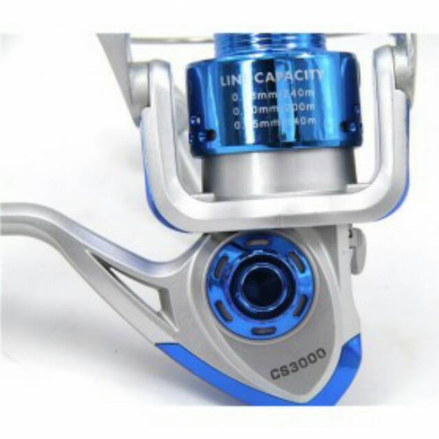 Debao CS3000 Fishing Spinning Reel 8 Ball Bearing /Reel Pancing - Blue