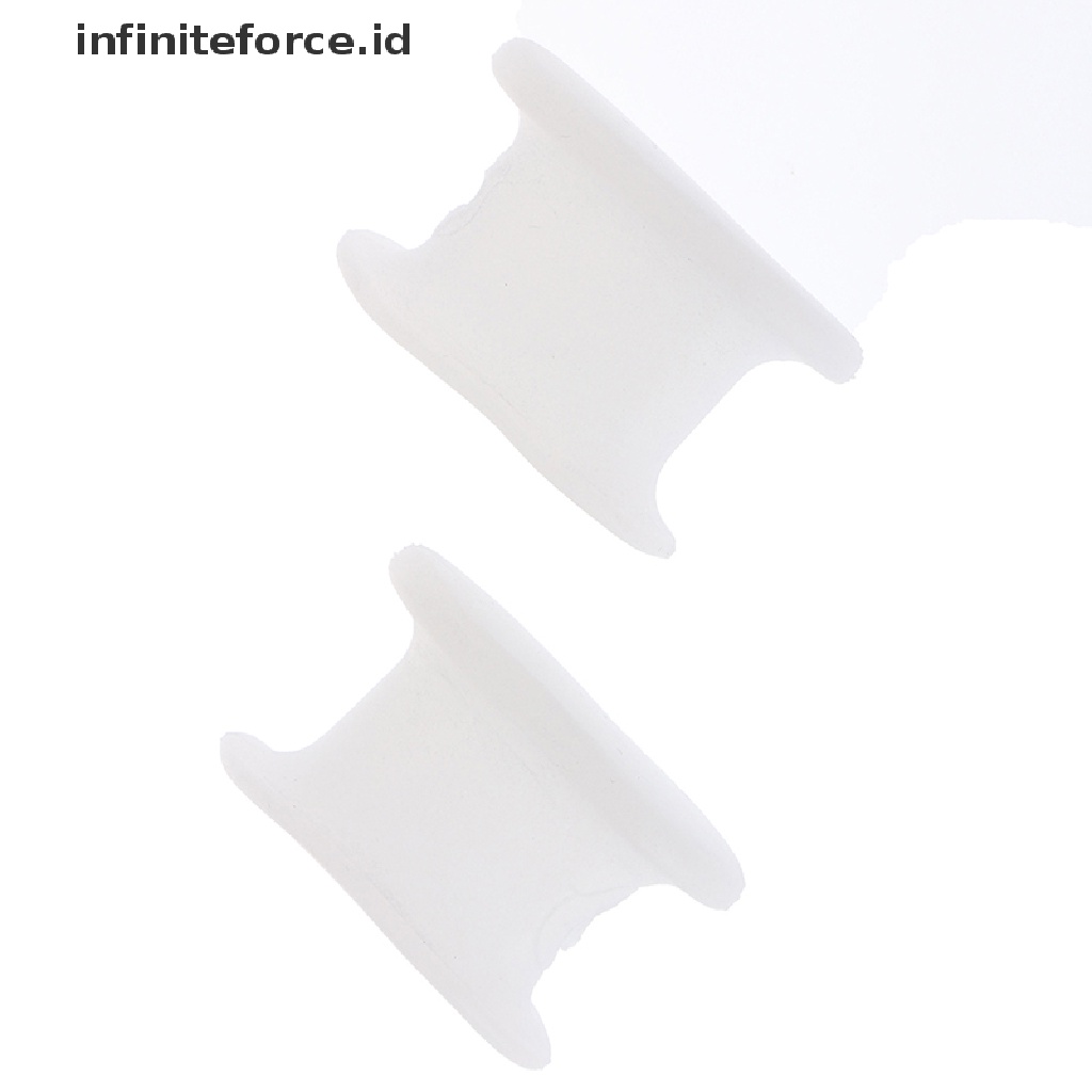 (infiniteforce.id) 2pcs Pemisah Jari Kaki Bahan SEBS Untuk Meredakan Nyeri