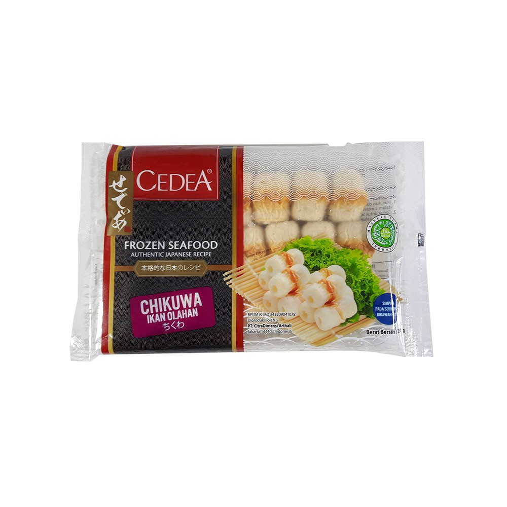 

Frozen Food Chikuwa Cedea 250gr