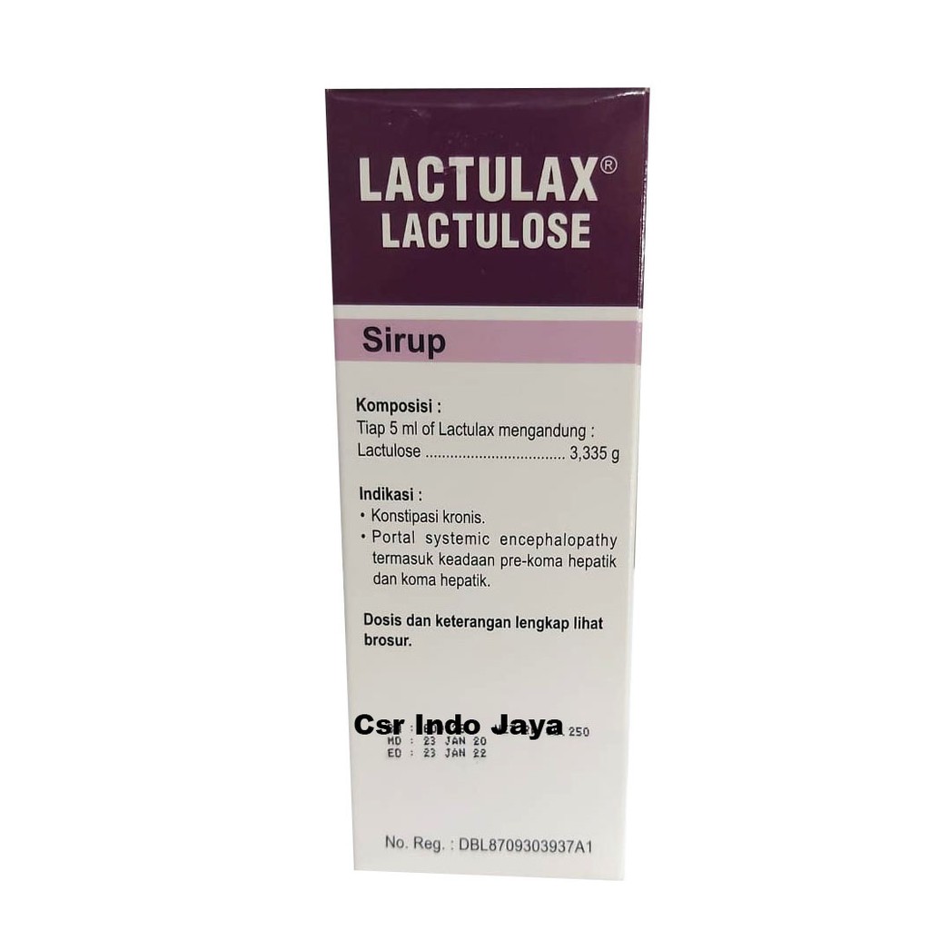 Obat Konstipasi LACTULAX / LACTULAK / LAKTULAK Sirup 120ml Ori