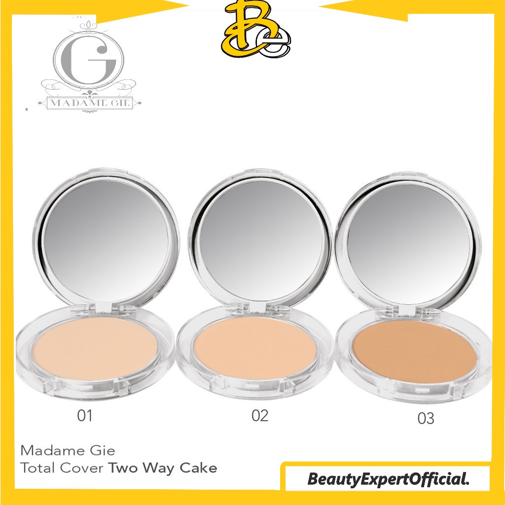 ⭐️ Beauty Expert ⭐️ Madame Gie Total Cover BB Two Way Cake - Bedak Padat