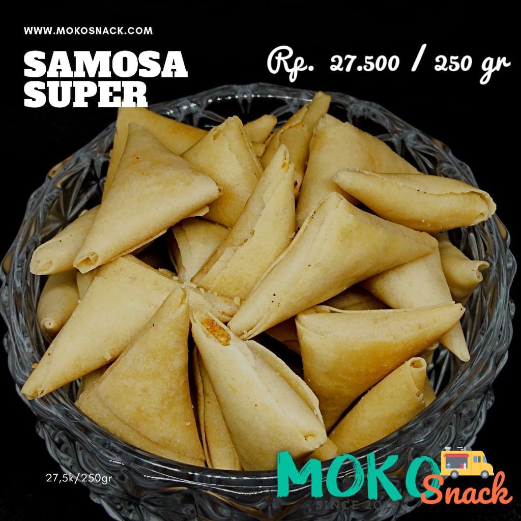 

Snack cemilan samosa super 250 gr