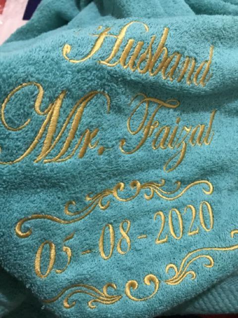 Handuk Couple Mutia (tanpa Box)