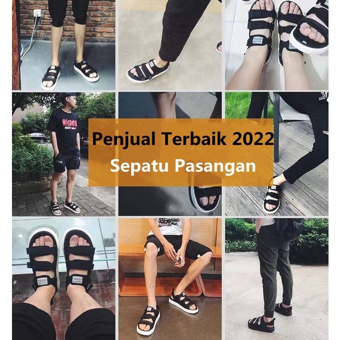 ✨GRADE OR✨Kirim Hari Ini✨Sandal Pria!Sendal Gunung Pria Original-Tali Belakang Yang Bisa Dilepas-JAPAN CASUAL STYLE-Sendal Cowok Kekinian-Sol Udara-Padat Semua Karet-Non-Slip Di Hari Hujan-Toko Otentik Eksklusif SHOPEE