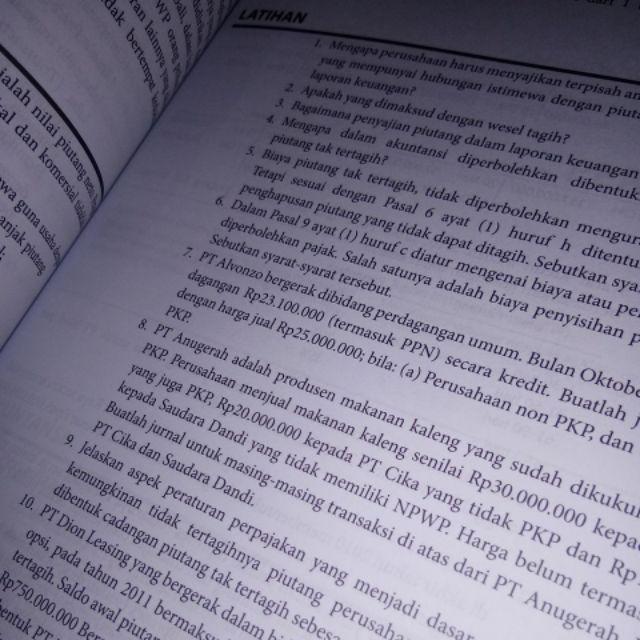 Soal Buku Praktikum Perpajakan Seri 9