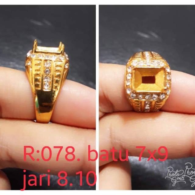 Ikat ring emban perunggu model eropa