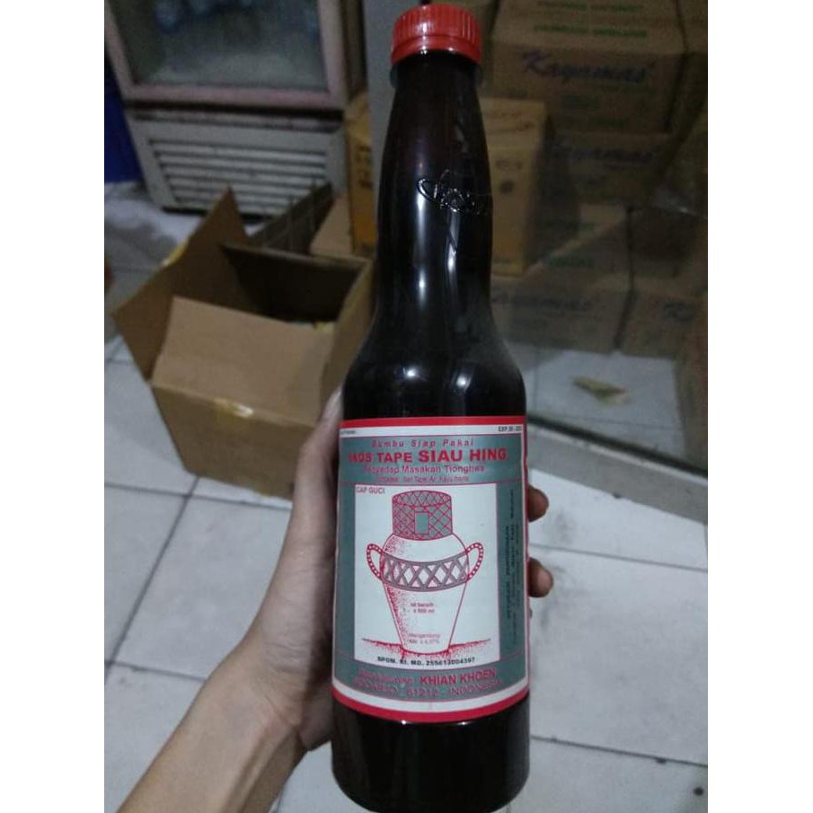 

ARAK GENTONG / SAUS TAPE SIAU HING 600 ML
