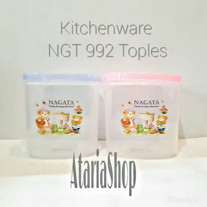 MURAH NAGATA TOPLES PLASTIK FOOD CONTAINER 922 TOPLES KEDAP UDARA TOPLES KERUPUK