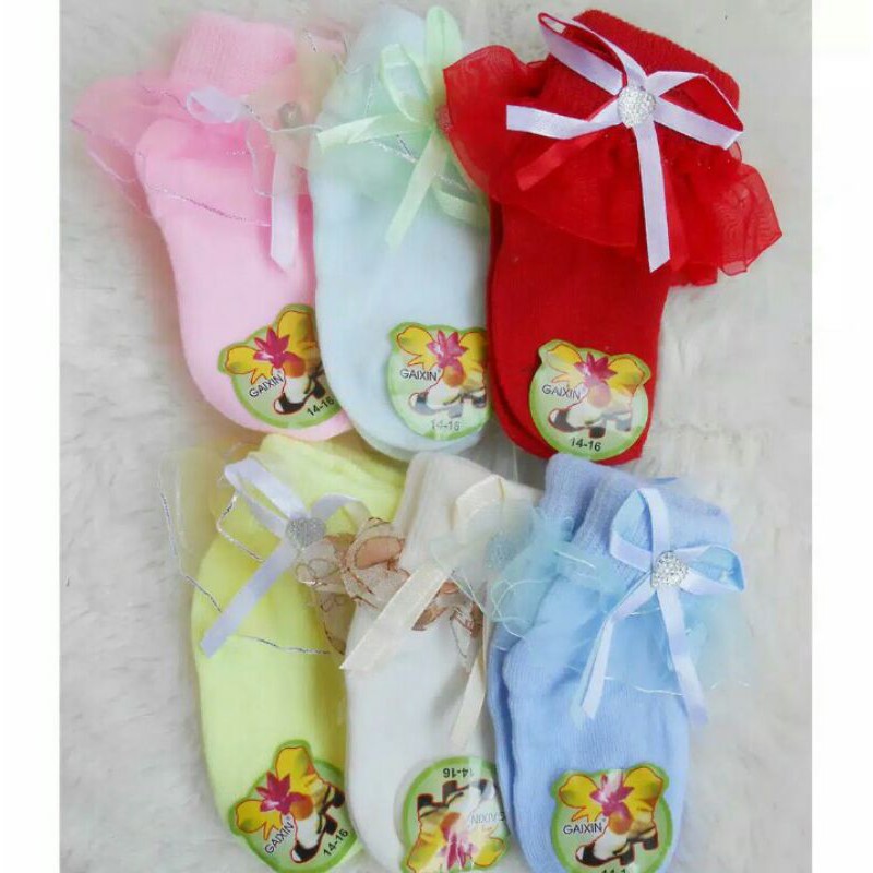 Kaos kaki renda anak anak / koas kaki renda murah