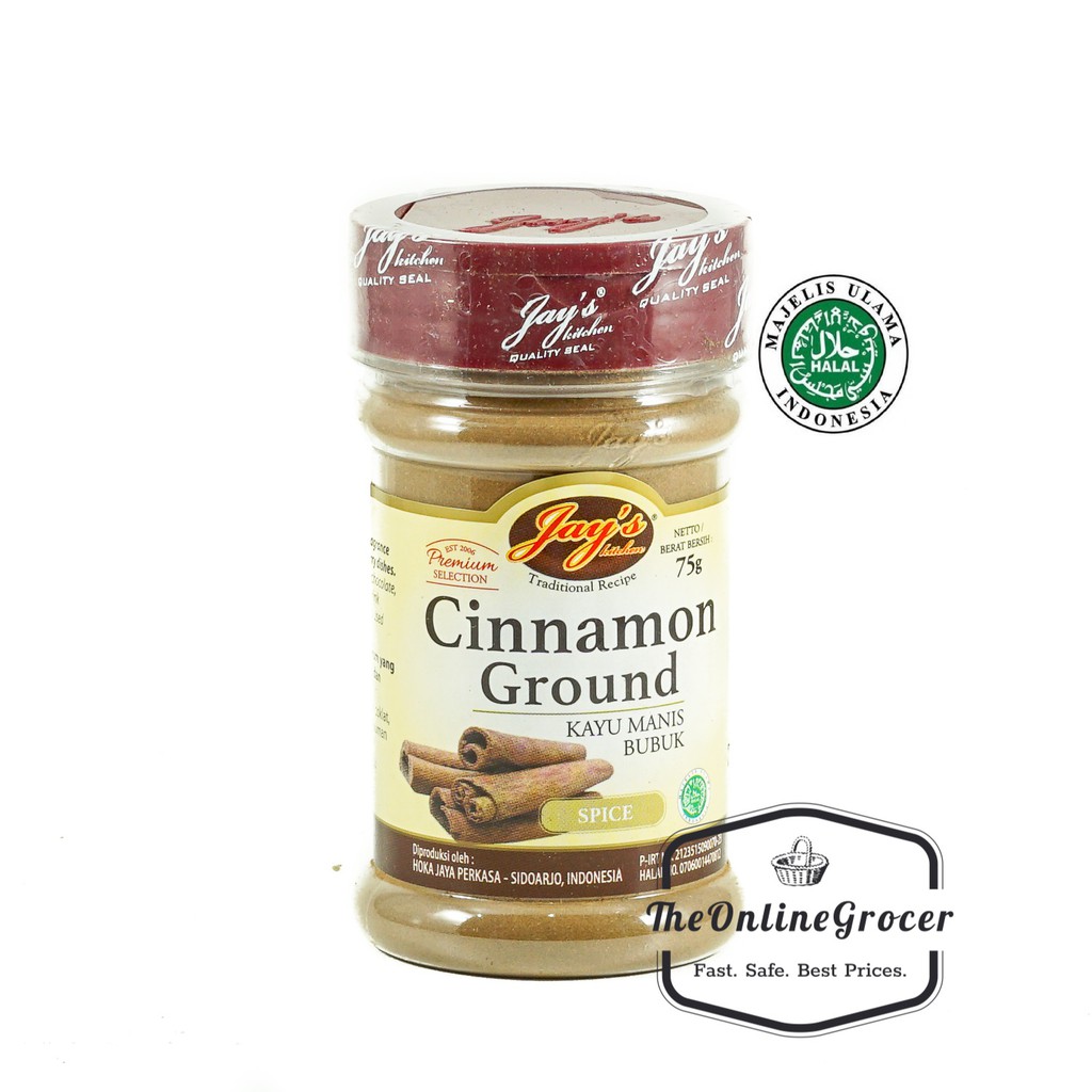 Jay's Cinnamon Ground/Kayu Manis Bubuk 75gr