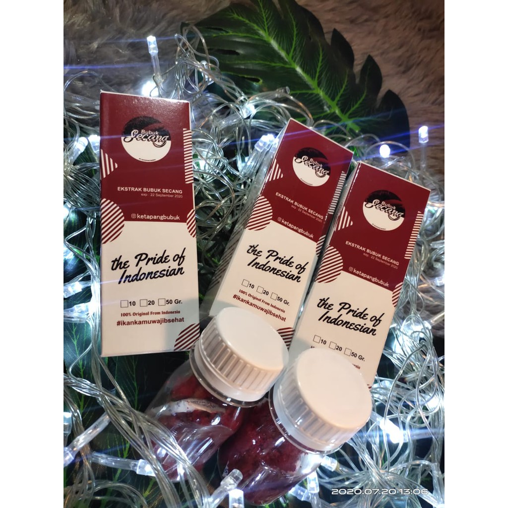 EKSTRAK BUBUK SECANG / VITAMIN IKAN CUPANG KUAT SEHAT ORIGINAL THAILAND