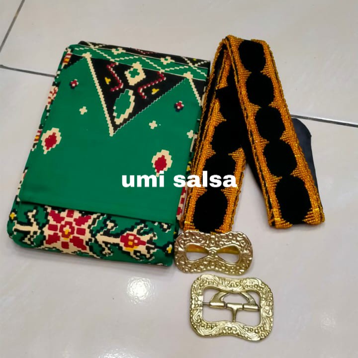 Set sabuk lontong kamus timang