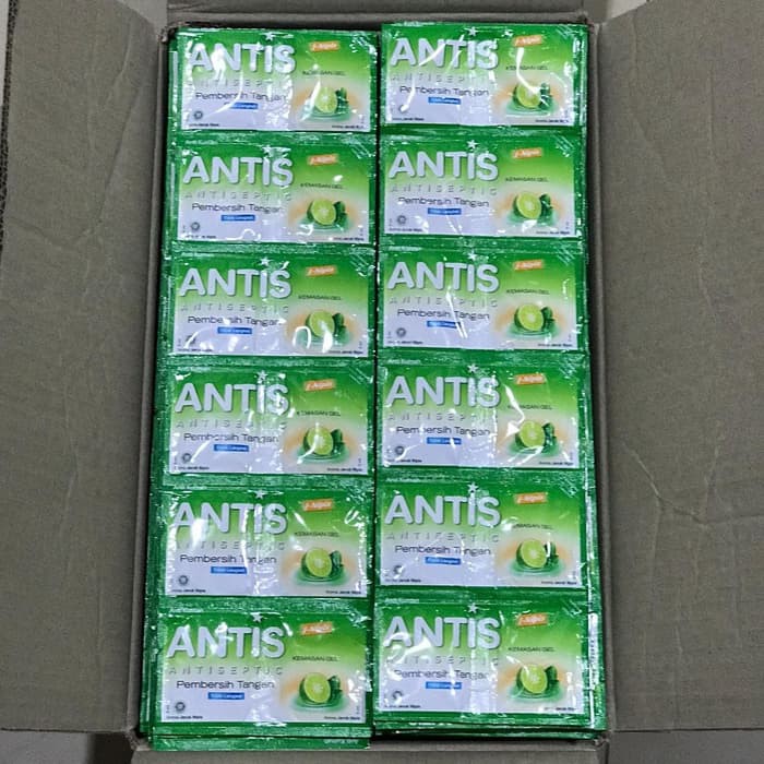 Antis Hand Gel 10 ml Jeruk Nipis (1 renceng = 24)