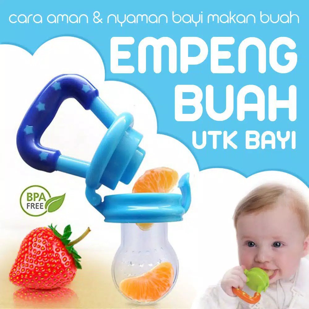 EMPENG BUAH BAYI / Fruit Feeder Pacifier BPA free / EMPENG BAYI / EMPENG BUAH / DOT BAYI
