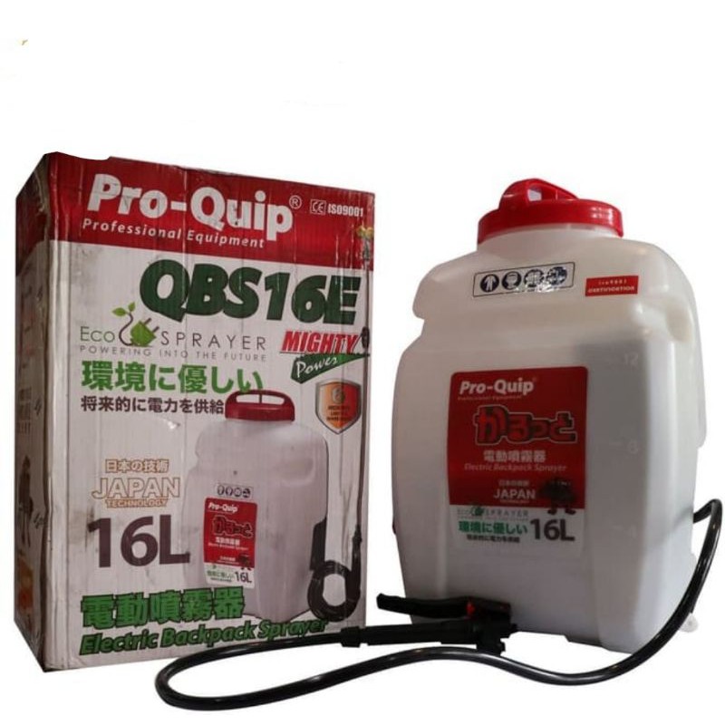 Alat Semprot Hama Elektrik Baterai 16 Liter QBS16E Proquip