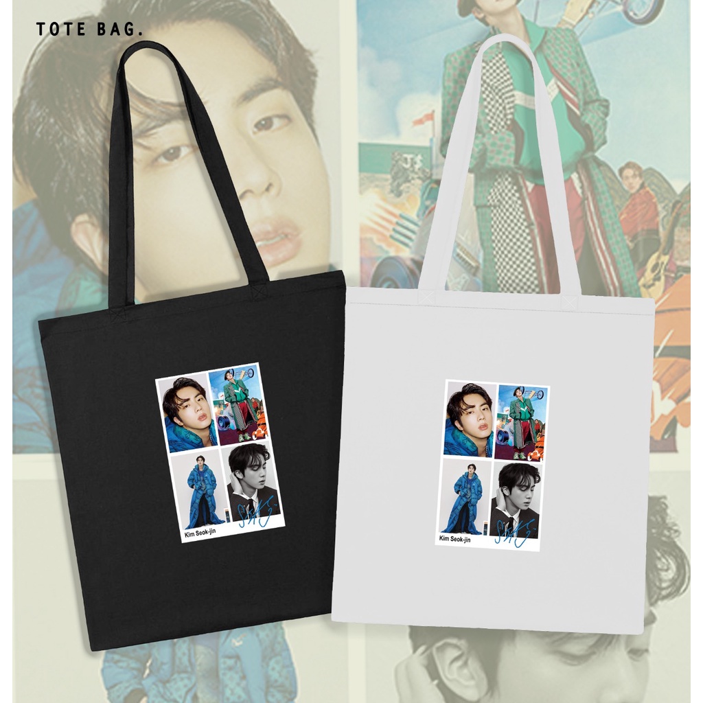 TAS GAYA WANITA/TOTE BAG JIN BTS/REAL PICTURE/BEST SELLER/TAS IMPORT