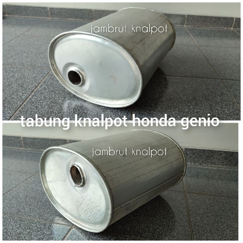 knalpot mobil honda genio ferio type standaran bahan galvanis