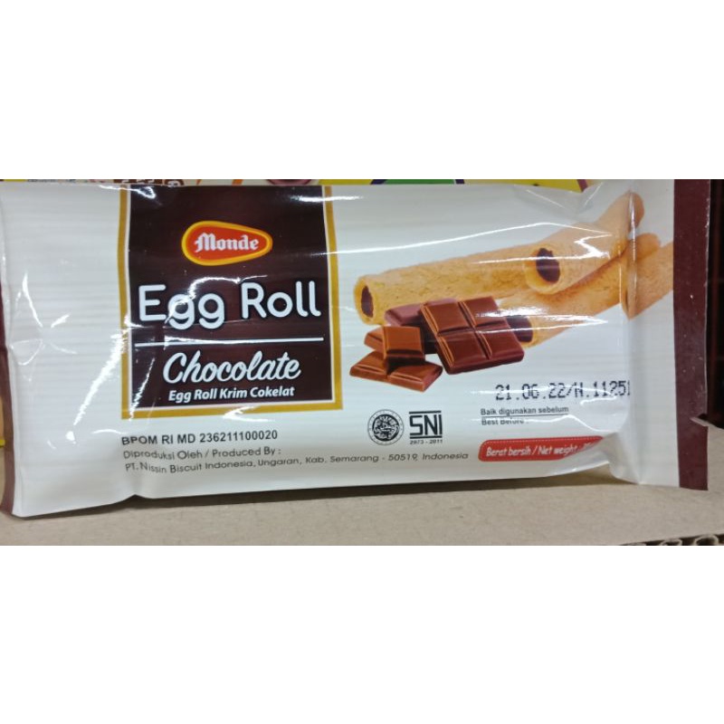 

monde egg roll 35gr