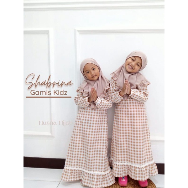 [HUSNA HIJAB] Gamis Anak Shabrina/Gamis Anak Set?/Gamis Anak