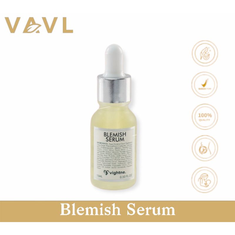 VIGHTNE BLEMISH SERUM by VAVL VIVALENTINE BPOM / VAVL BEAUTE