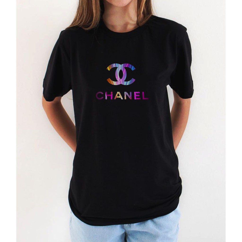 Barang Mantan Kaos Wanita Katun / Baju Atasan Wanita - Chanel