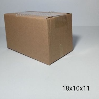 

kardus packing ukuran 18x10x11