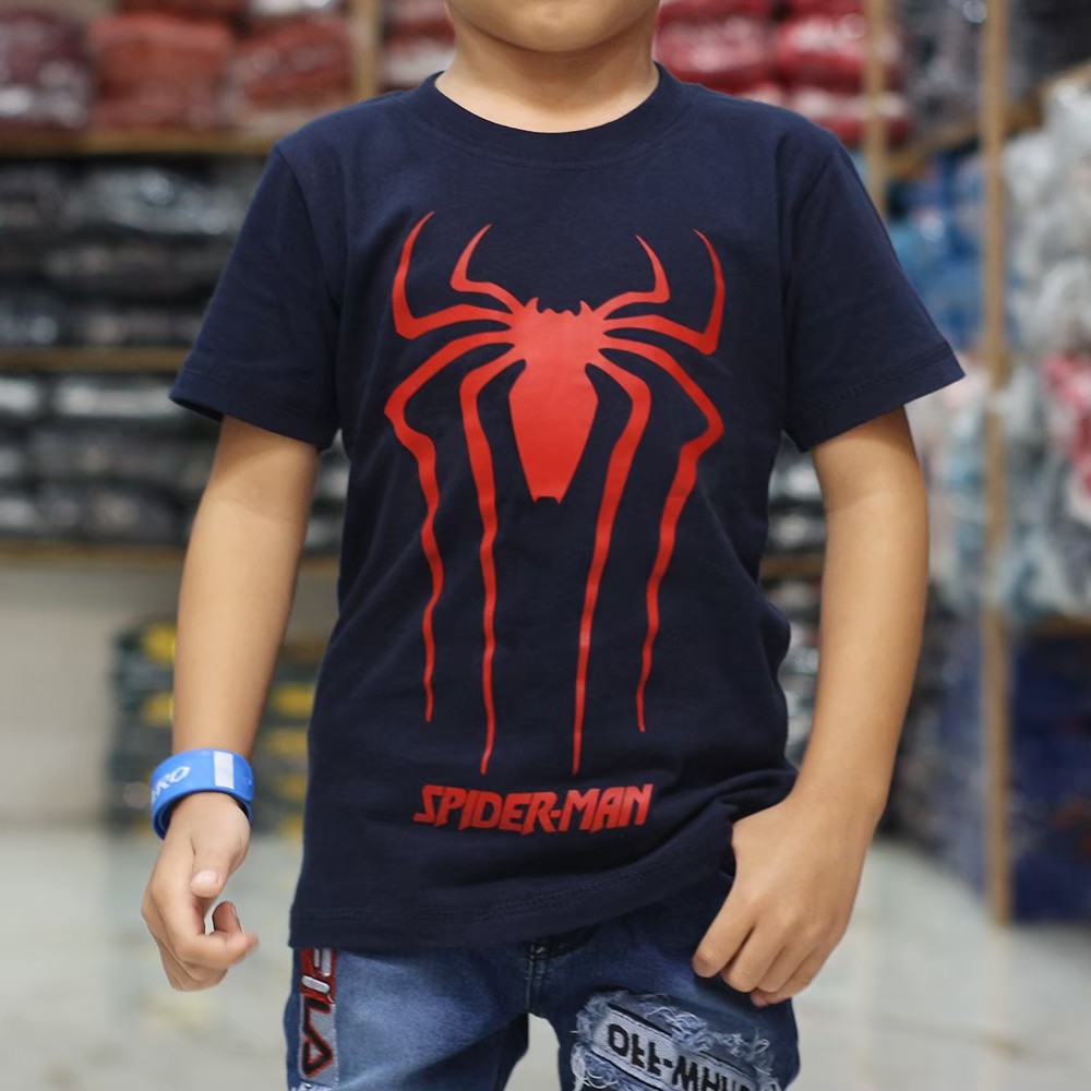 BIG PROMO | KAOS ANAK LAKI LAKI GAMBAR SUPERHERO LABA LABA
