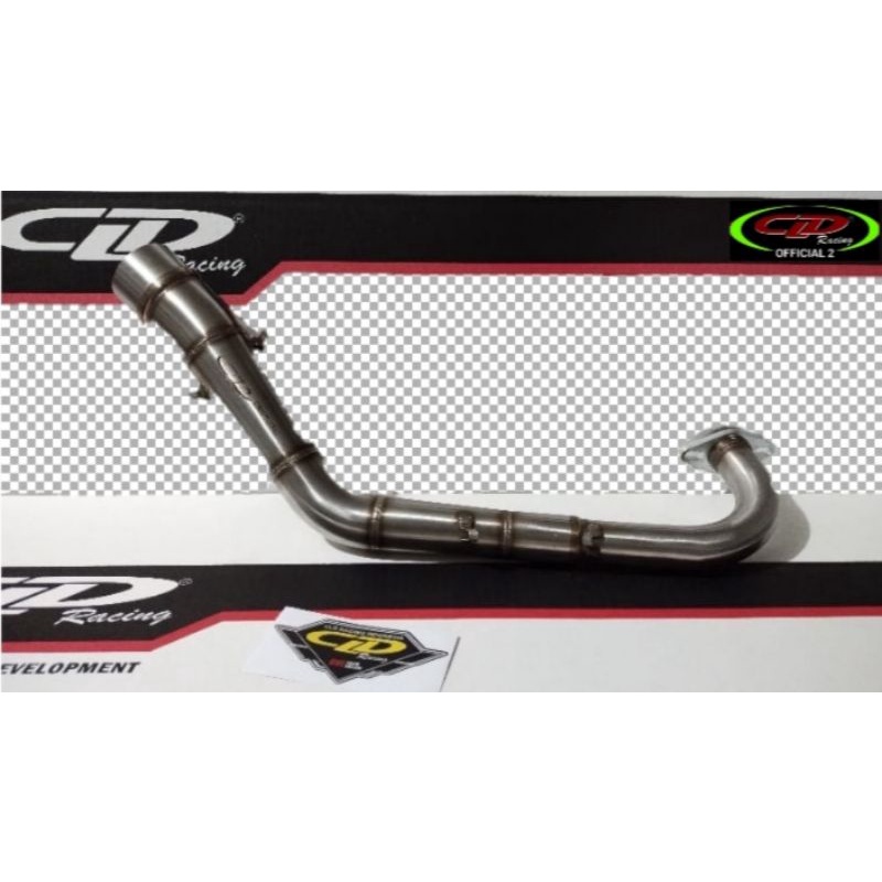 Leheran/Header Knalpot CLD Mio sporty/Smile/Soul Karbu Inlet 50mm