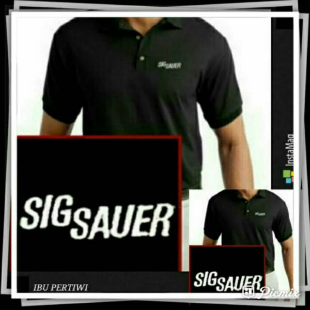 poloshirt/kaos kerah SIG SAUER