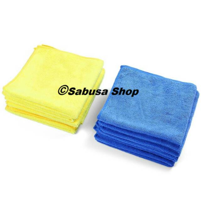 Sabusa Lap Microfiber Khusus Mobil Ukuran 40 40cm Kain Microfiber Lap Mobil Premium Quality Shopee Indonesia