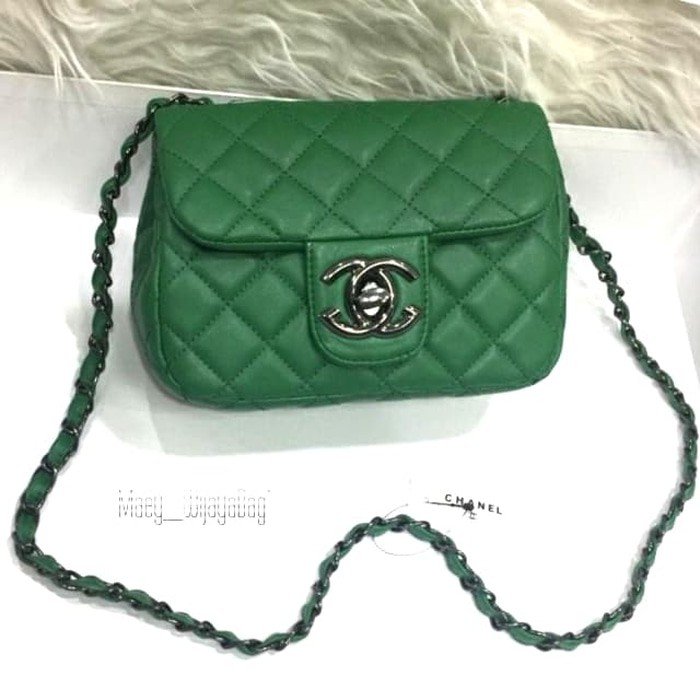GROSIR 0551 TAS CHANEL MAXI MINI(Tas selempang,Tas Fashion import) TAS SELEMPANG